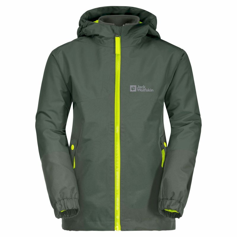 Jack Wolfskin B Iceland 3In1 - Regnjakke - Barn | Hardloop