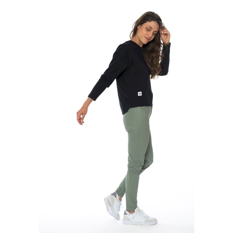 Snap Pocket T-shirt LS - T-shirt damski | Hardloop
