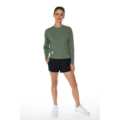 Pocket T-shirt LS - T-Shirt - Damen