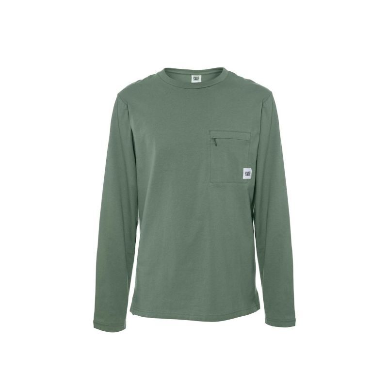 Pocket T-shirt LS - T-shirt - Heren