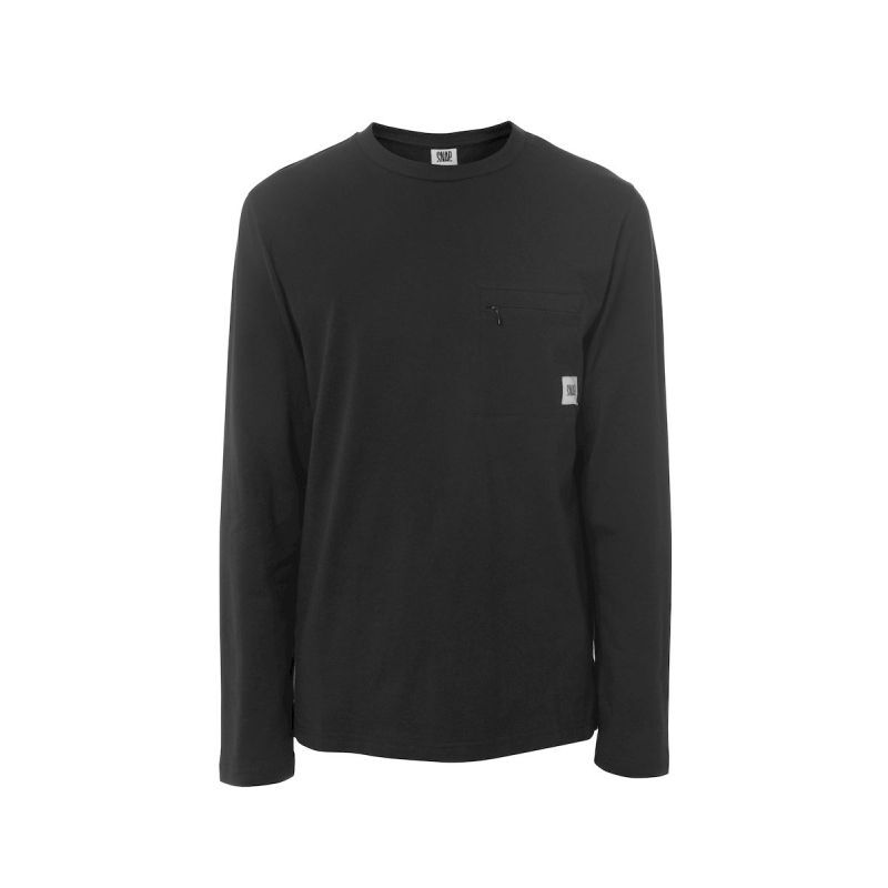 Snap Pocket T-shirt LS - T-shirt - Herrer
