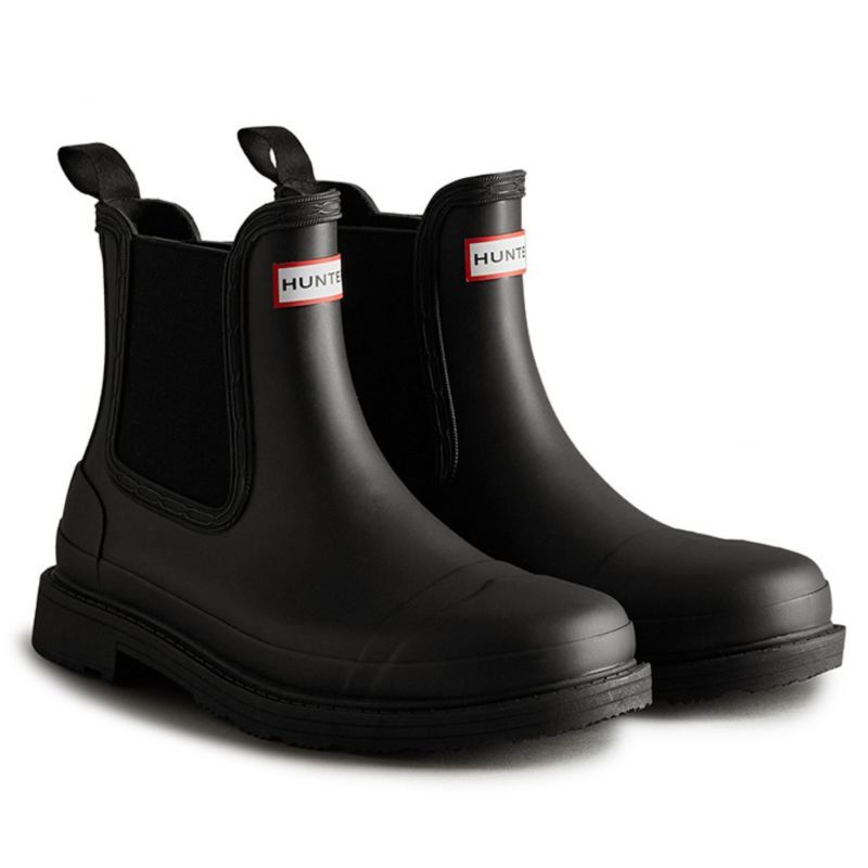 Hunter Boots Women's Commando Chelsea Boot - Botas de agua - Mujer