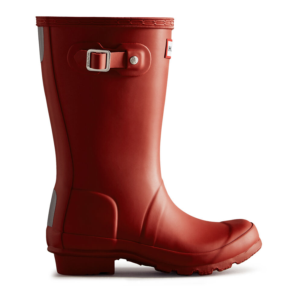 Hunter Stivali Di Gomma Original First Classic Per Bambini E Ragazzi - Impermeabili Con Chiusura A Strappo