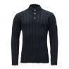 Devold Nansen Wool Button Neck - Jumper
