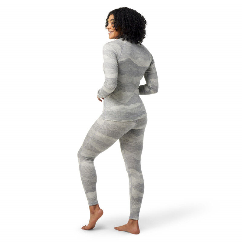 Smartwool Classic Thermal Merino Base Layer Pattern 1/4 Zip Boxed - Underkläder syntet - Dam