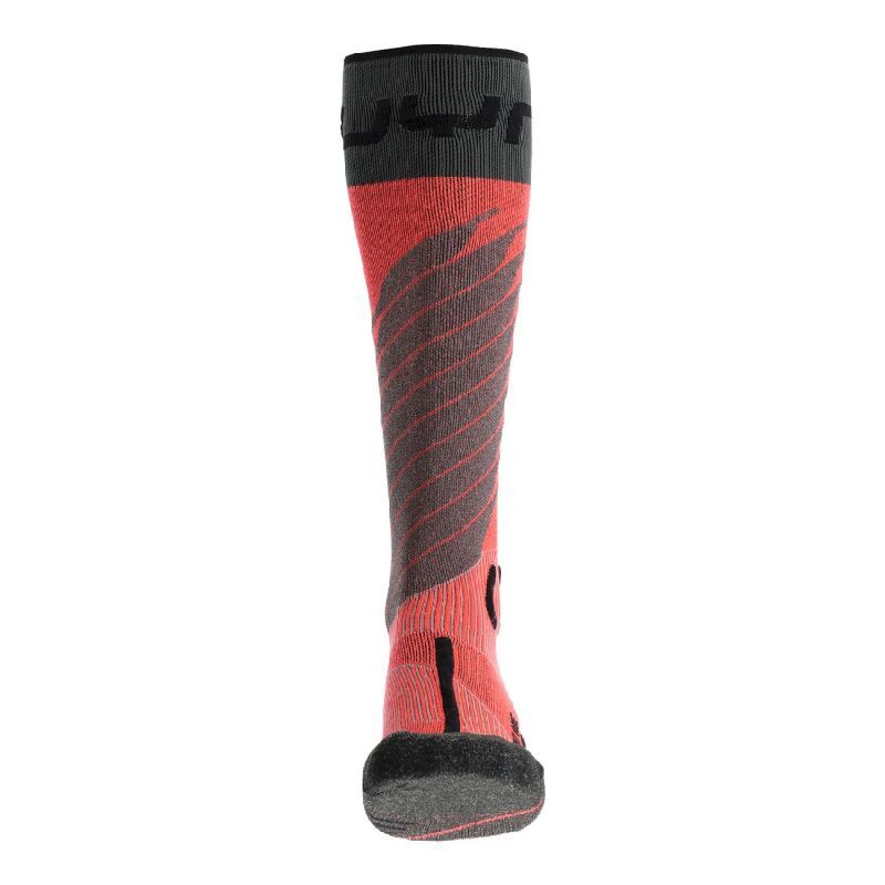 Chaussettes ski X-Socks Energizer LT 4.0 (black/fluo pink/stone