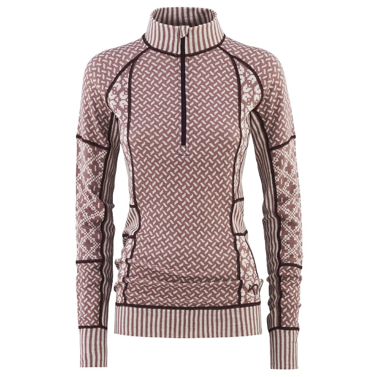 Kari Traa Smekker Half Zip - Merinounterwäsche - Damen