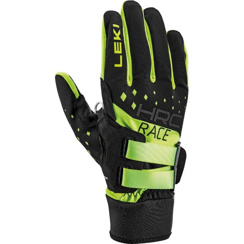 Gants LEKI PRC Boa Shark Pour Ski De Fond / Patinage - Noir, Taille EU 8 | Respirants, Séchage Rapide - 3