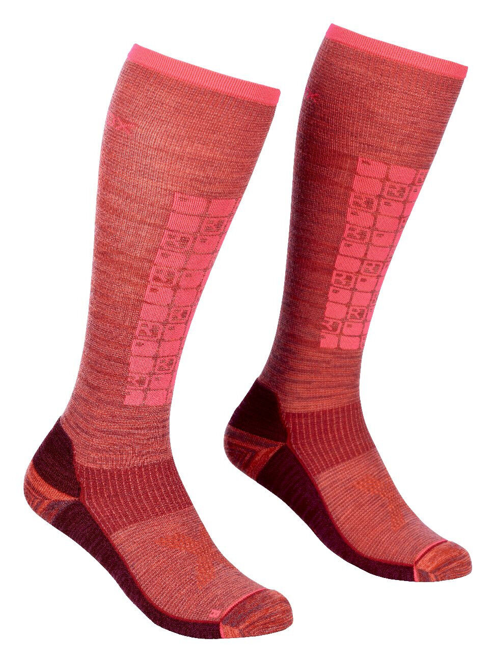 Ortovox Ski Compression Long Socks - Laskettelusukat - Naiset