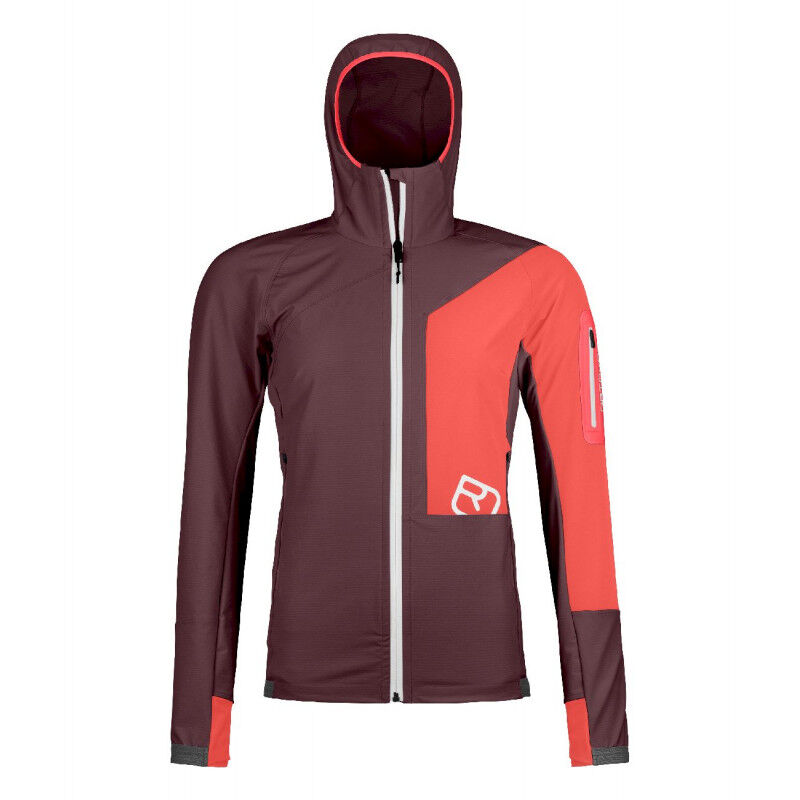 Ortovox Berrino Hooded Jacket - Softshelltakki - Naiset