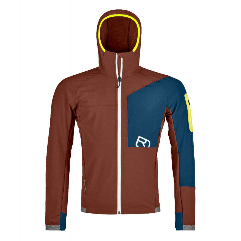 Ortovox Berrino Hooded Jacket - Casaco softshell homem | Hardloop