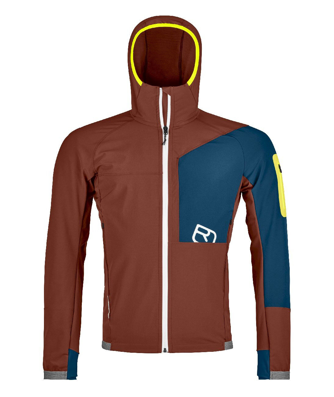 Ortovox Berrino Hooded Jacket - Kurtka softshelle meska | Hardloop