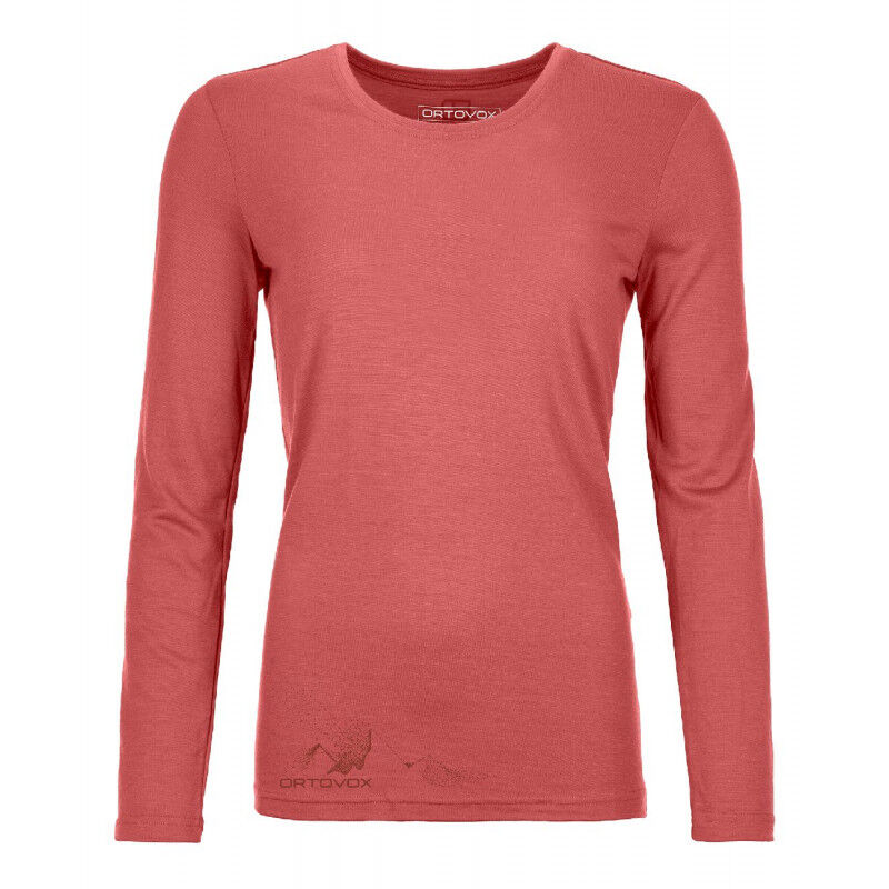 Ortovox 185 Merino Logo Spray LS - Merino wool base layer - Women's