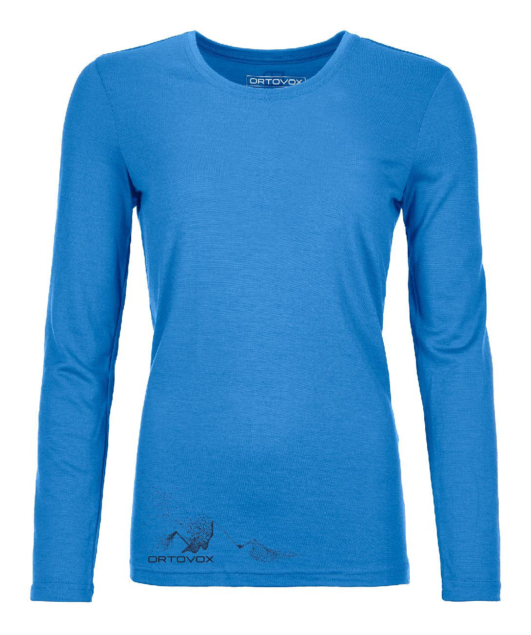 Ortovox 185 Merino Logo Spray LS - T-shirt en laine mérinos femme | Hardloop