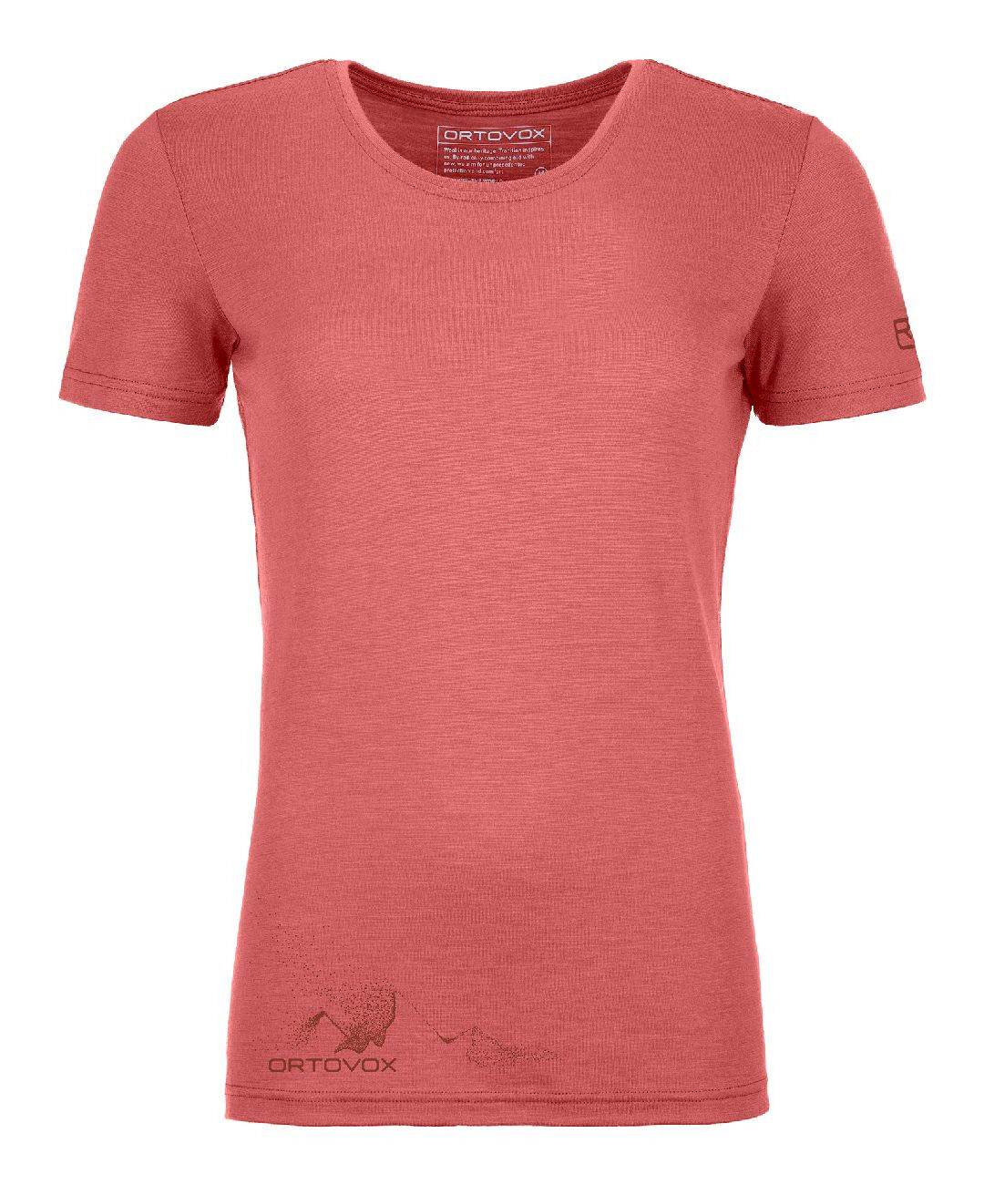 Ortovox 185 Merino Logo Spray TS - T-shirt en laine mérinos femme | Hardloop