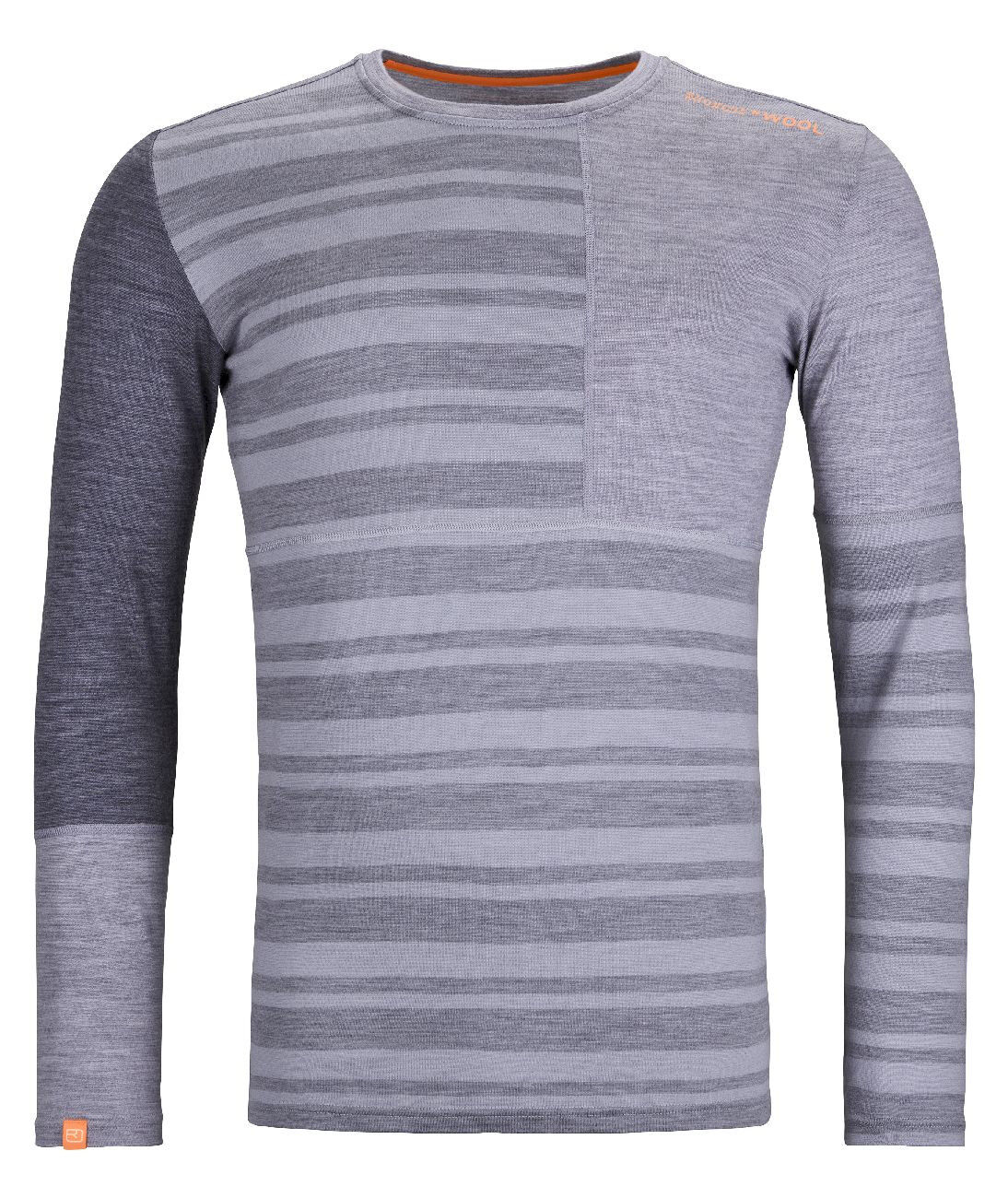 Ortovox 185 Rock'N'Wool Long Sleeve - Sous-vêtement thermique homme | Hardloop
