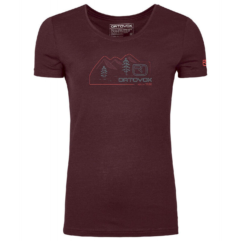 Ortovox 140 Cool Vintage Badge TS - T-shirt damski | Hardloop