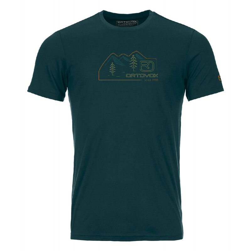 Ortovox 140 Cool Vintage Badge - T-shirt homme | Hardloop