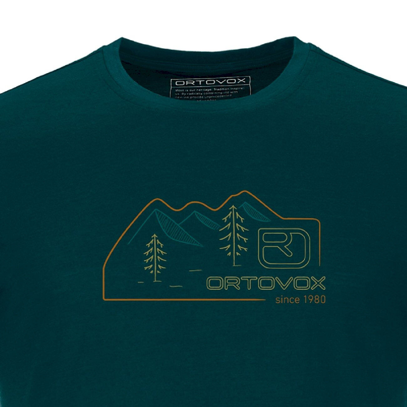 Ortovox 140 Cool Vintage Badge - T-shirt meski | Hardloop