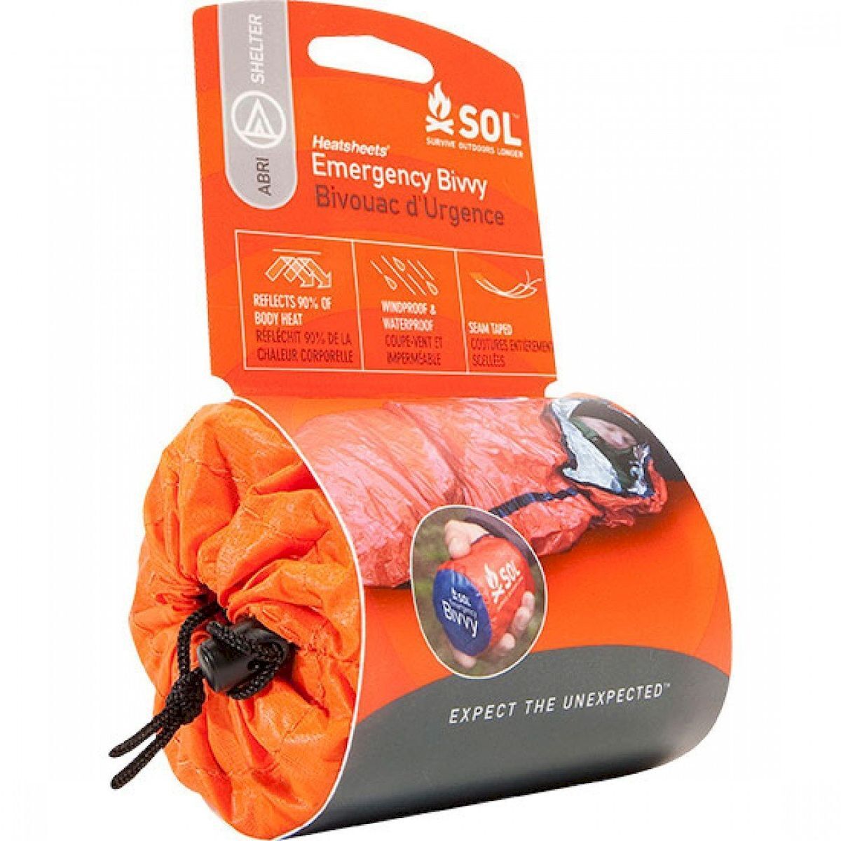 Sol Bivouac Secours - Couverture de survie | Hardloop