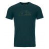 Ortovox 140 Cool Vintage Badge - T-shirt homme | Hardloop
