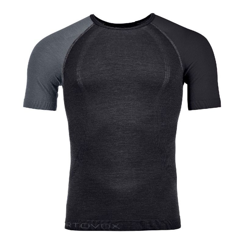 120 Comp Light Short Sleeve - Camisola térmica de lã merino homem