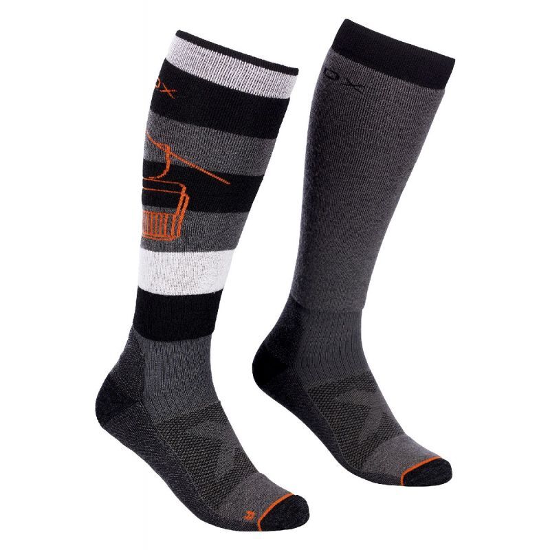 Free Ride Long Socks - Pánské Lyžařské ponožky