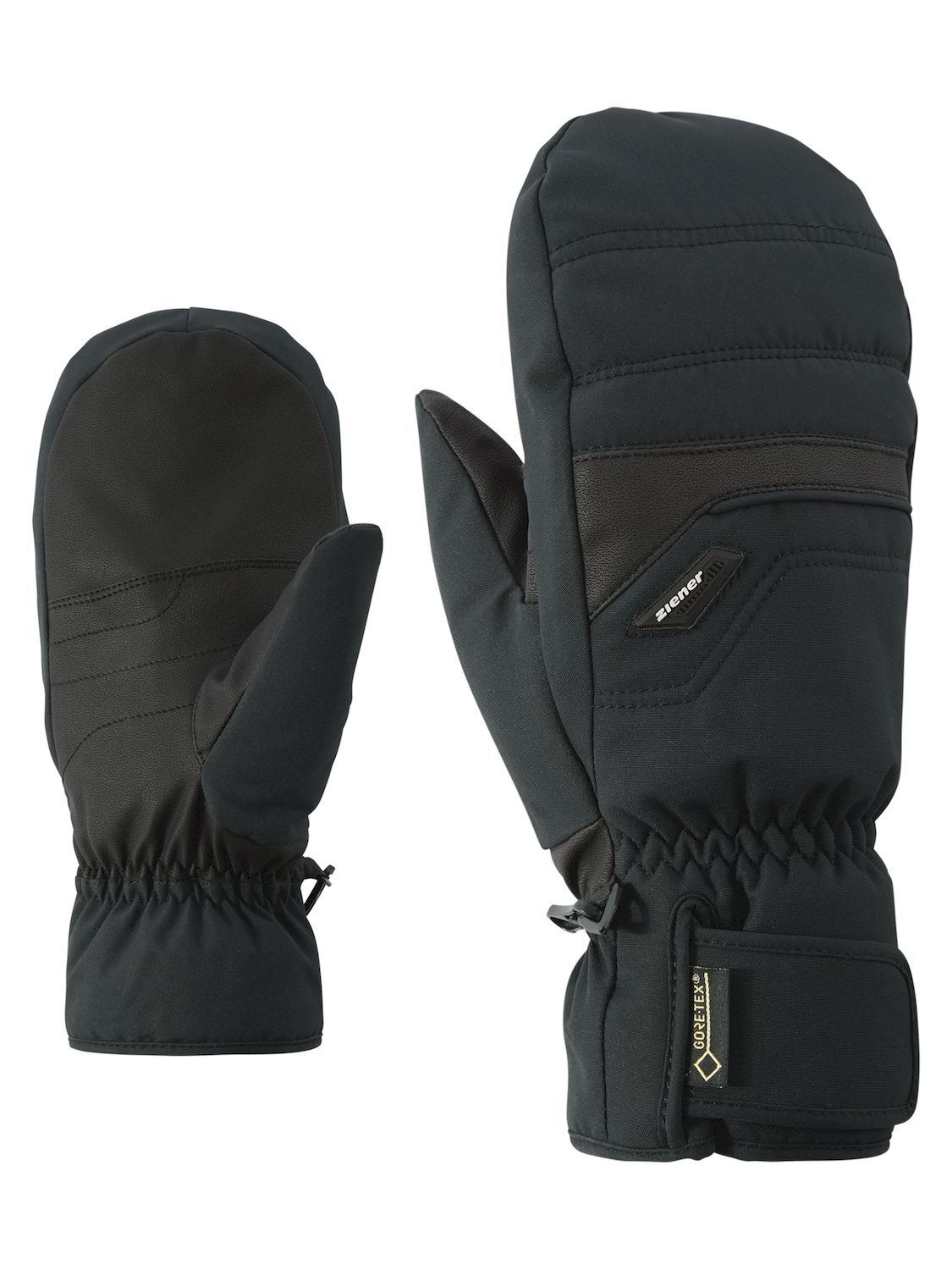 Ziener Glyndal GTX + Gore Plus Warm Mitten - Lyžařské rukavice