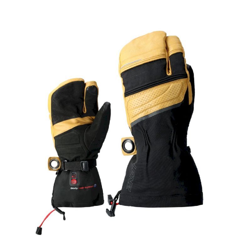 Lenz Heat Glove 8.0 Finger Cap Lobster - Luva ski | Hardloop