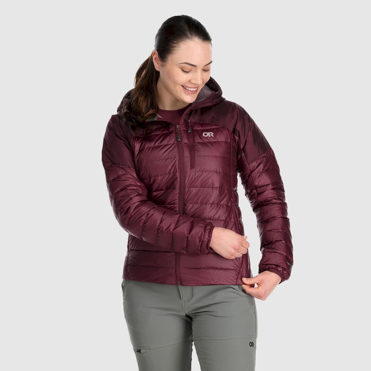Outdoor Research Helium Down Hooded Jacket Doudoune femme Hardloop