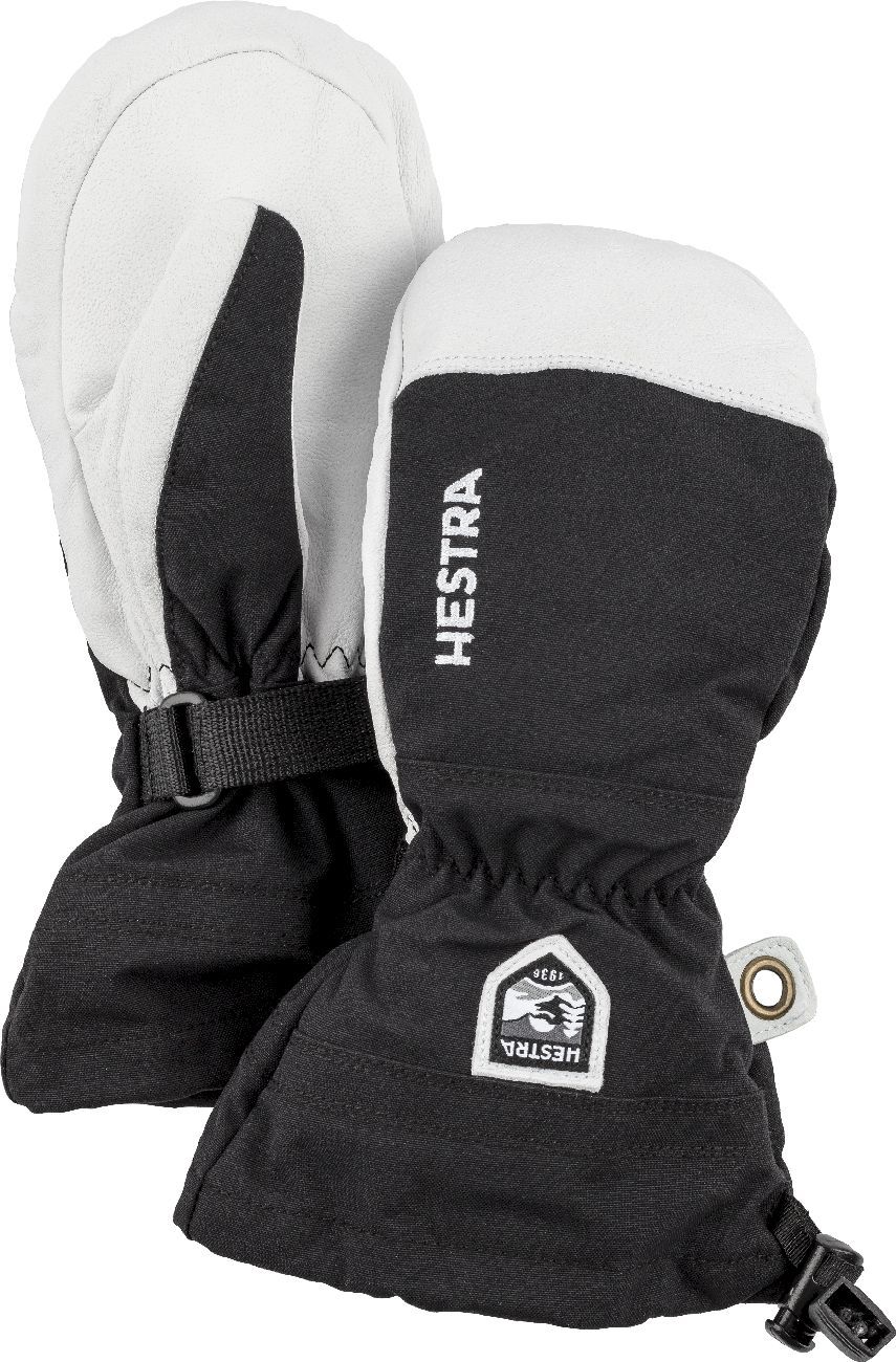 Hestra Army Leather Heli Ski Jr - Handsker - Børn