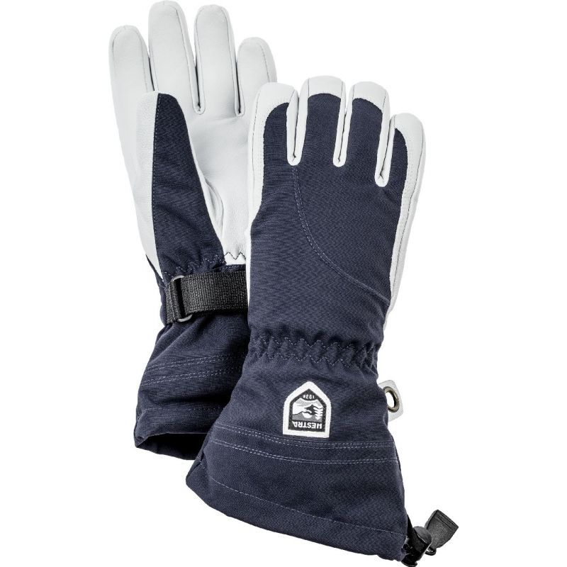 Hestra Donna Guanto 3 dita HELI SKI black/offwhite
