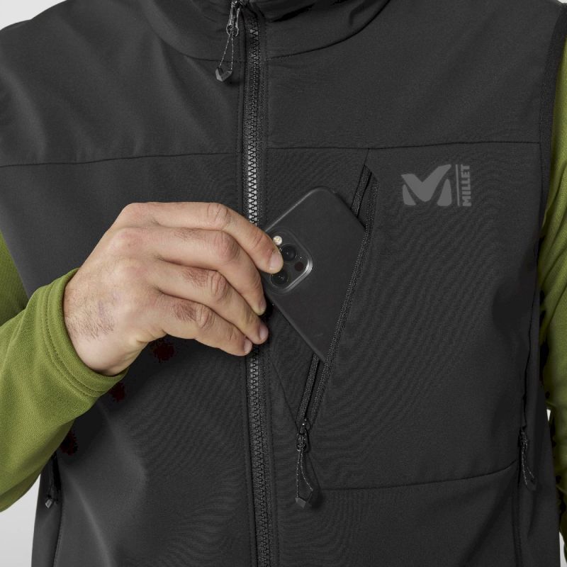 Millet Magma Shield Vest - Kurtka softshelle meska | Hardloop