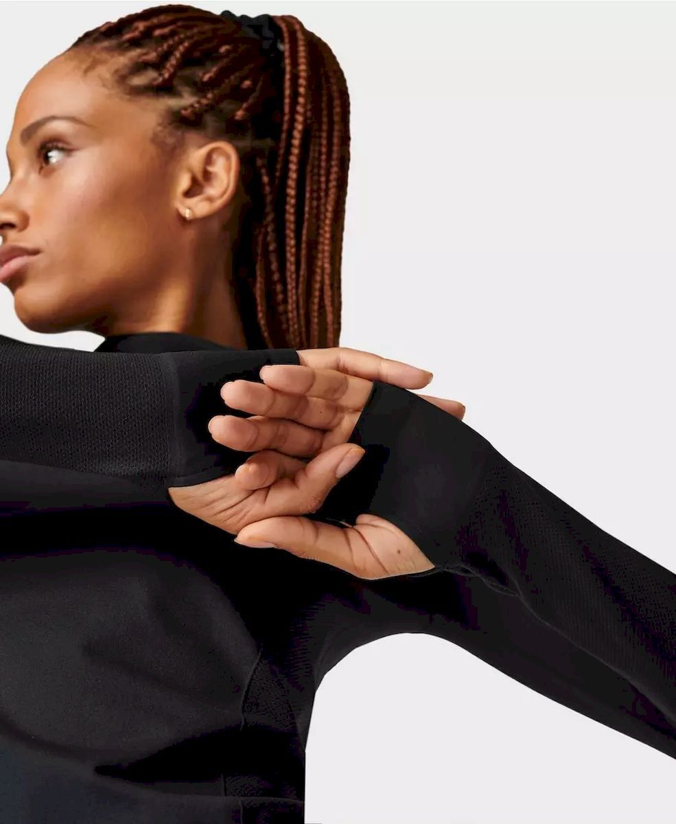 Sweaty Betty Athlete Hooded Long Sleeve Top - T-shirt damski | Hardloop