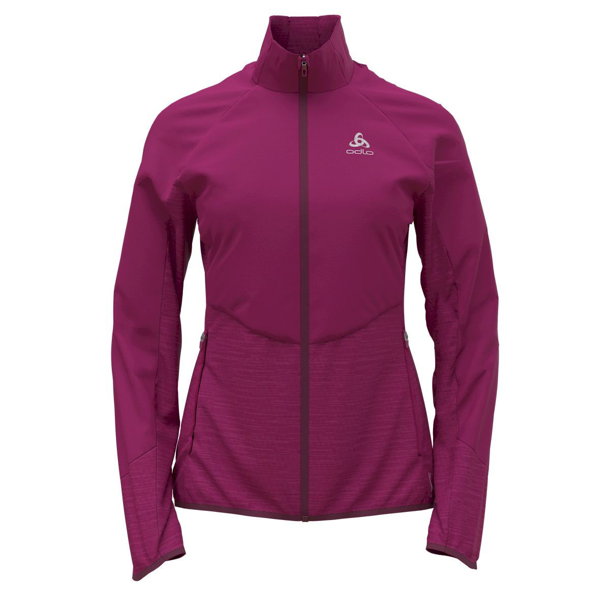 Odlo Ascent Wool Hybrid Geïsoleerde Jas Dames - fudge Odlo Ascent Wool Hybrid Geïsoleerde Jas Dames - fudge