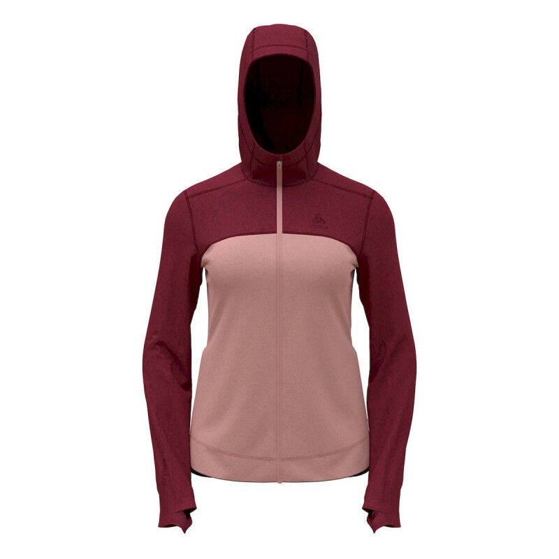 Odlo Ascent Performance Wool X-Warm - Bluza z kapturem damska | Hardloop