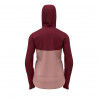 Odlo Ascent Performance Wool X-Warm - Bluza z kapturem damska | Hardloop