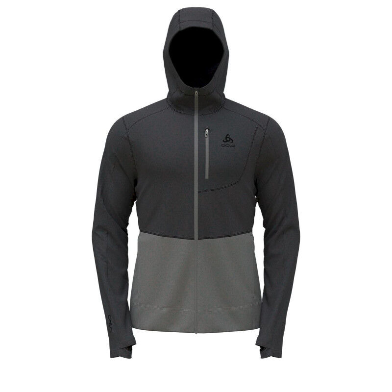 Odlo Ascent Performance Wool X-Warm - Felpa con cappuccio - Uomo | Hardloop