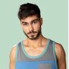 Snap Two-Colored Pocket Tank Top - Camiseta sem mangas homem | Hardloop