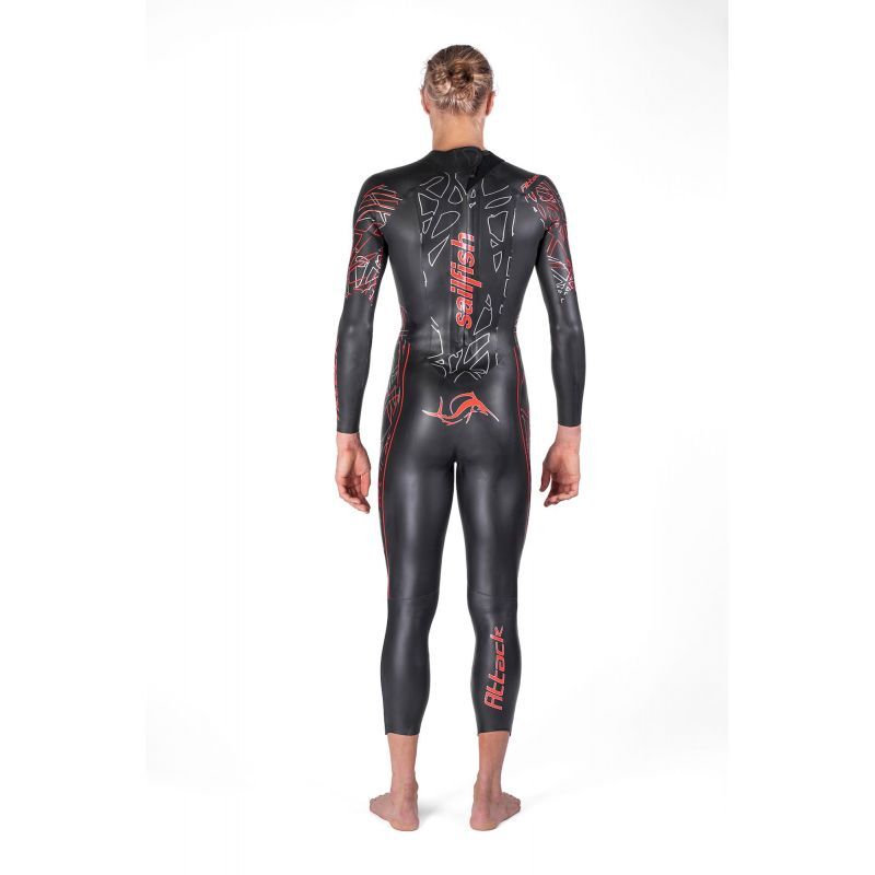 Sailfish Wetsuit Mens Attack 7 - Combinaison néoprène triathlon homme | Hardloop