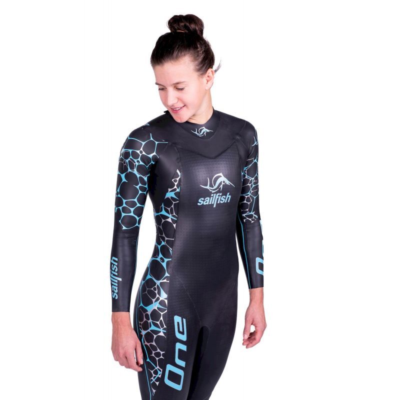 Sailfish Wetsuit Womens One 7 - Combinaison néoprène triathlon femme | Hardloop