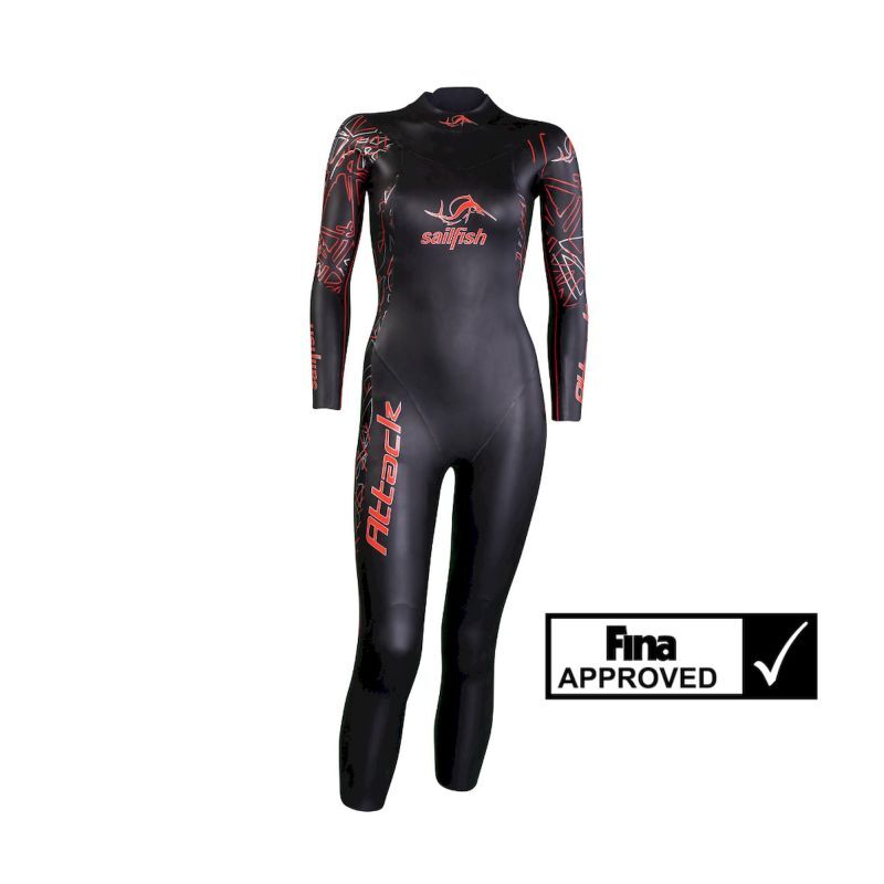 Sailfish Wetsuit Womens Attack 7 - Muta neoprene - Donna