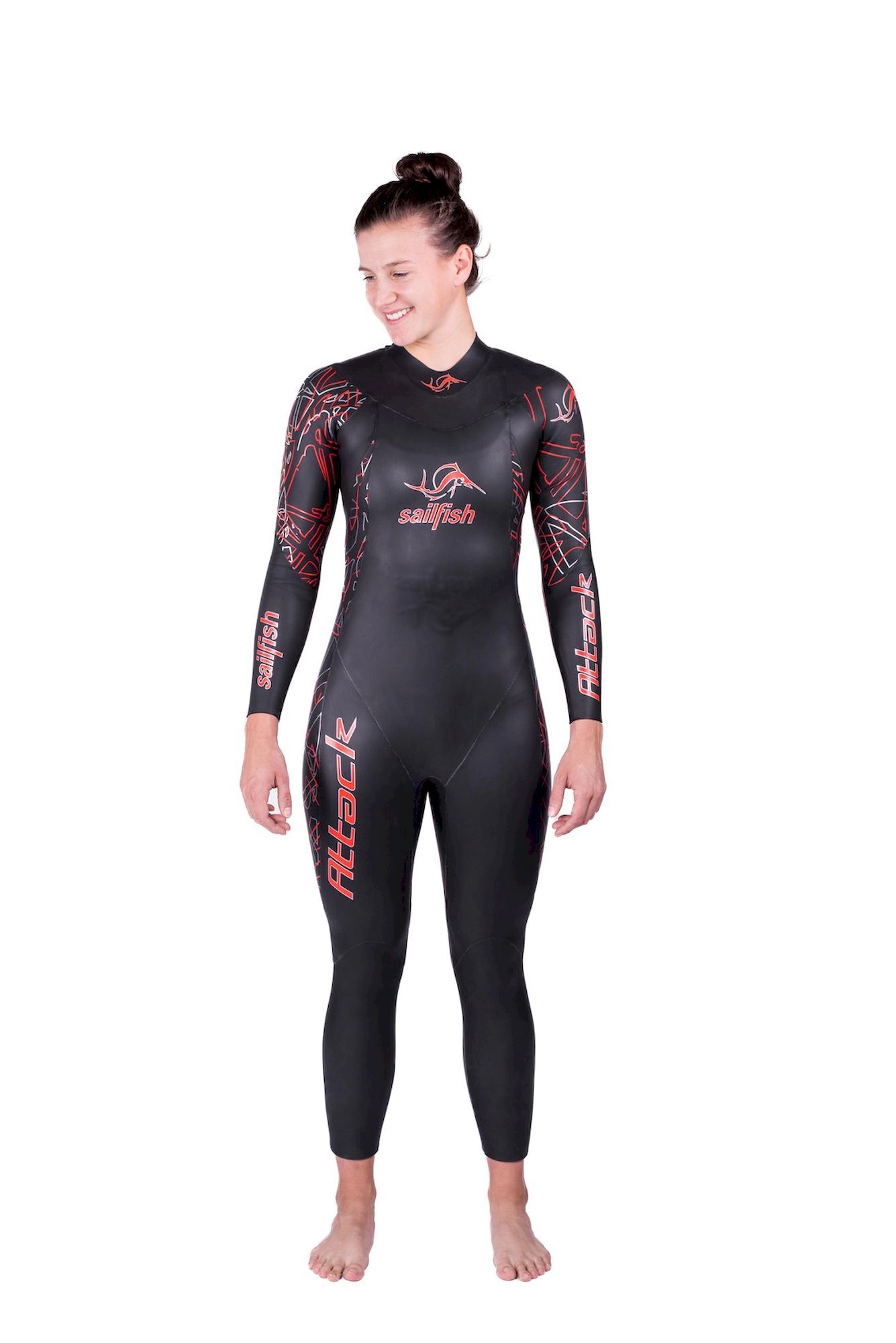 Sailfish Wetsuit Womens Attack 7 - Muta neoprene - Donna