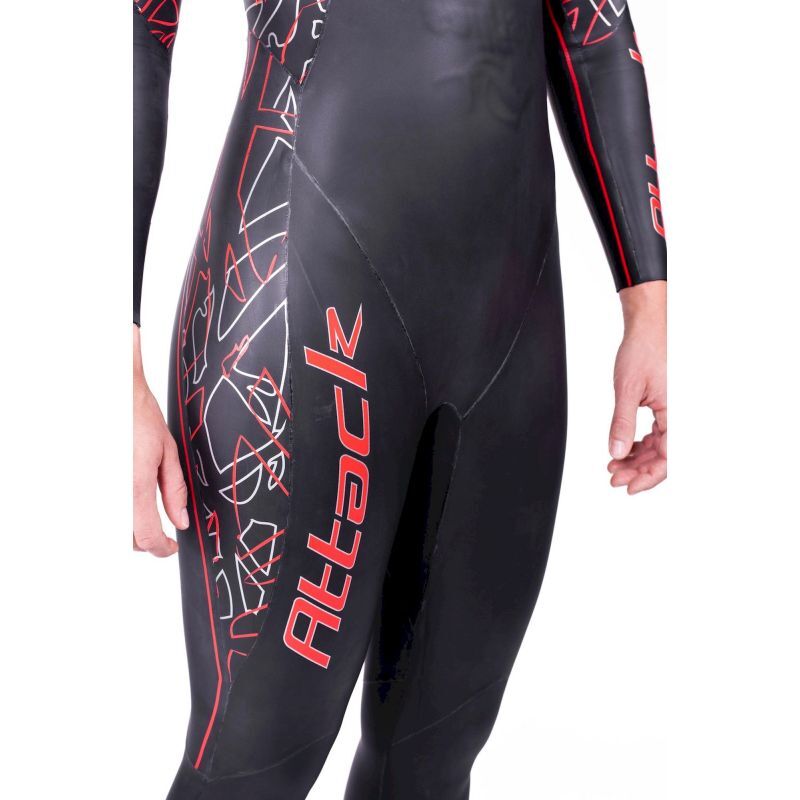 Sailfish Wetsuit Womens Attack 7 - Neopreen wetsuit triatlon - Dames | Hardloop