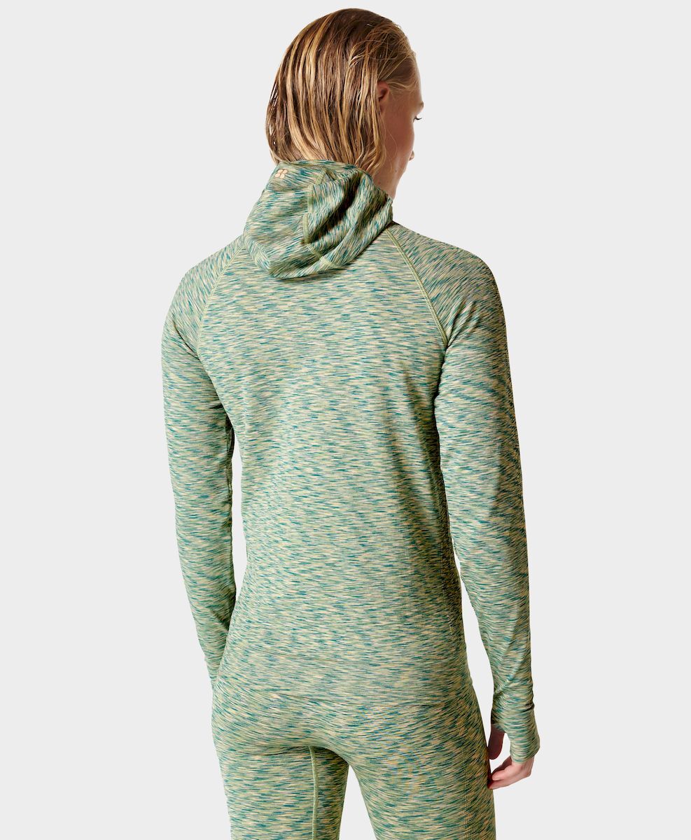 Sweaty Betty Spacedye Hooded Base Layer Top - Base layer - Women's