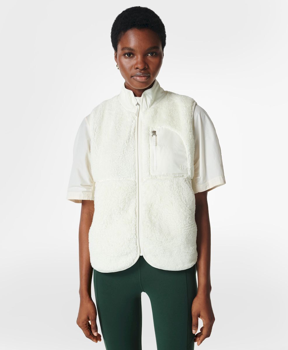 Sweaty Betty Pennine Vest - Polaire sans manches femme | Hardloop