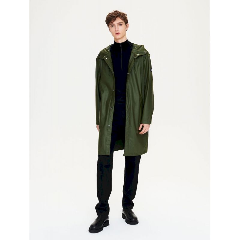 Parka longue matière waterproof à capuche - Parka - Herr