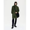 Aigle Parka longue matière waterproof à capuche - Parka homem | Hardloop