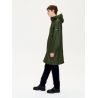 Aigle Parka longue matière waterproof à capuche - Parka - Herr