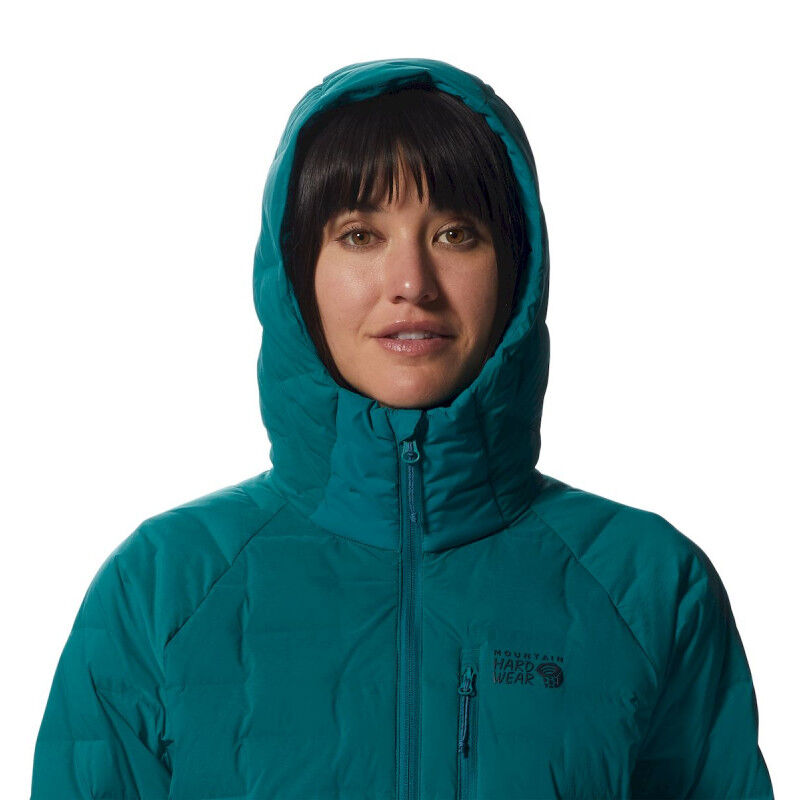 Mountain Hardwear Stretch Down Hooded Jacket - Dunjacka - Dam | Hardloop